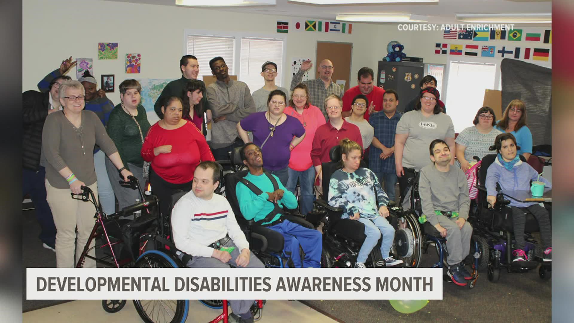 March is Developmental Disabilities Awareness Month, which seeks to spread knowledge of the challenges those who have disabilities face.