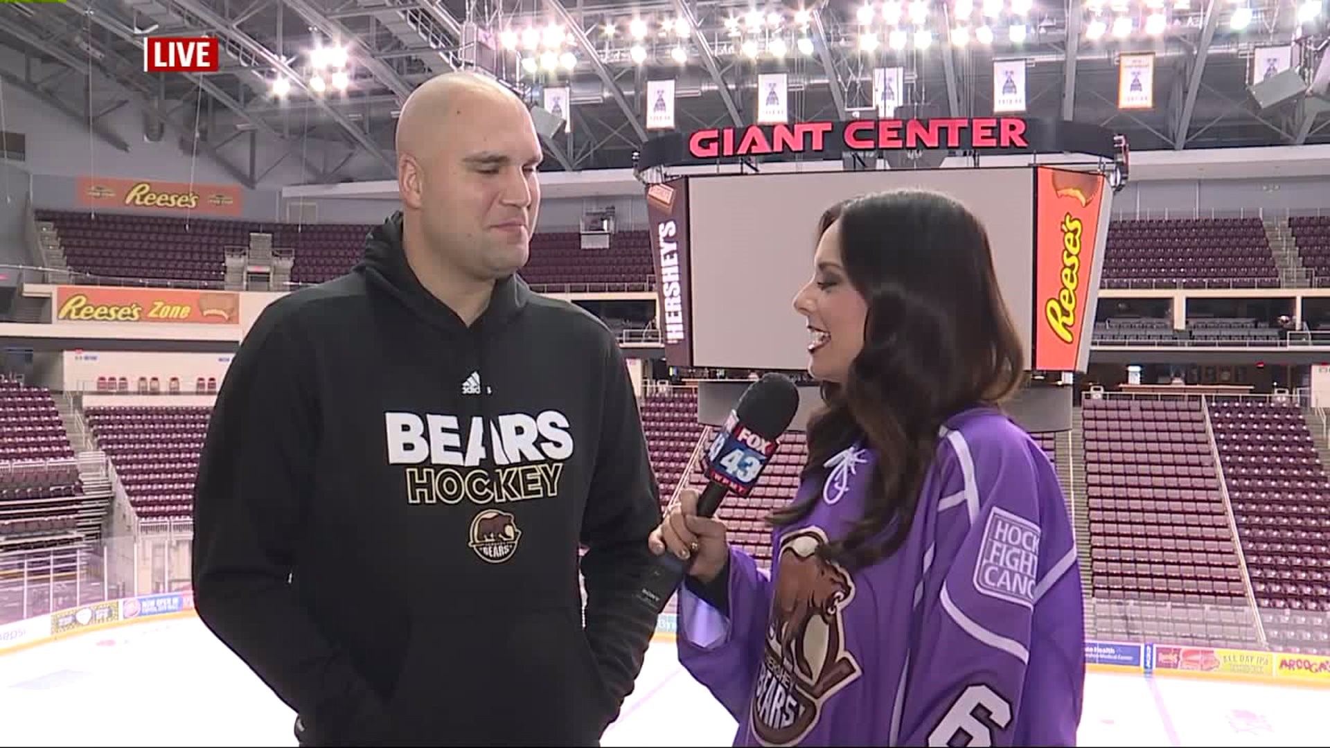 Hershey Bears Host Fight Against Cancer Night