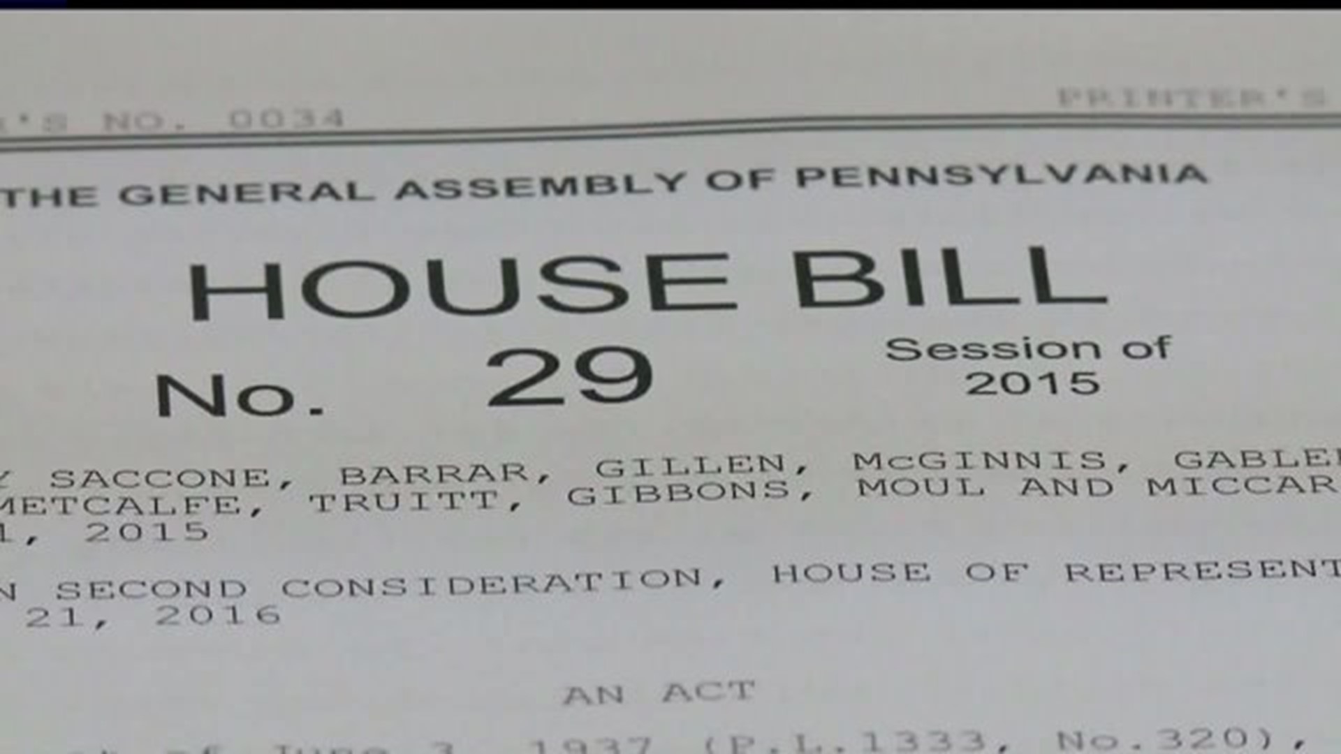 Bill 29 could let poll watchers work polls in any county in the state