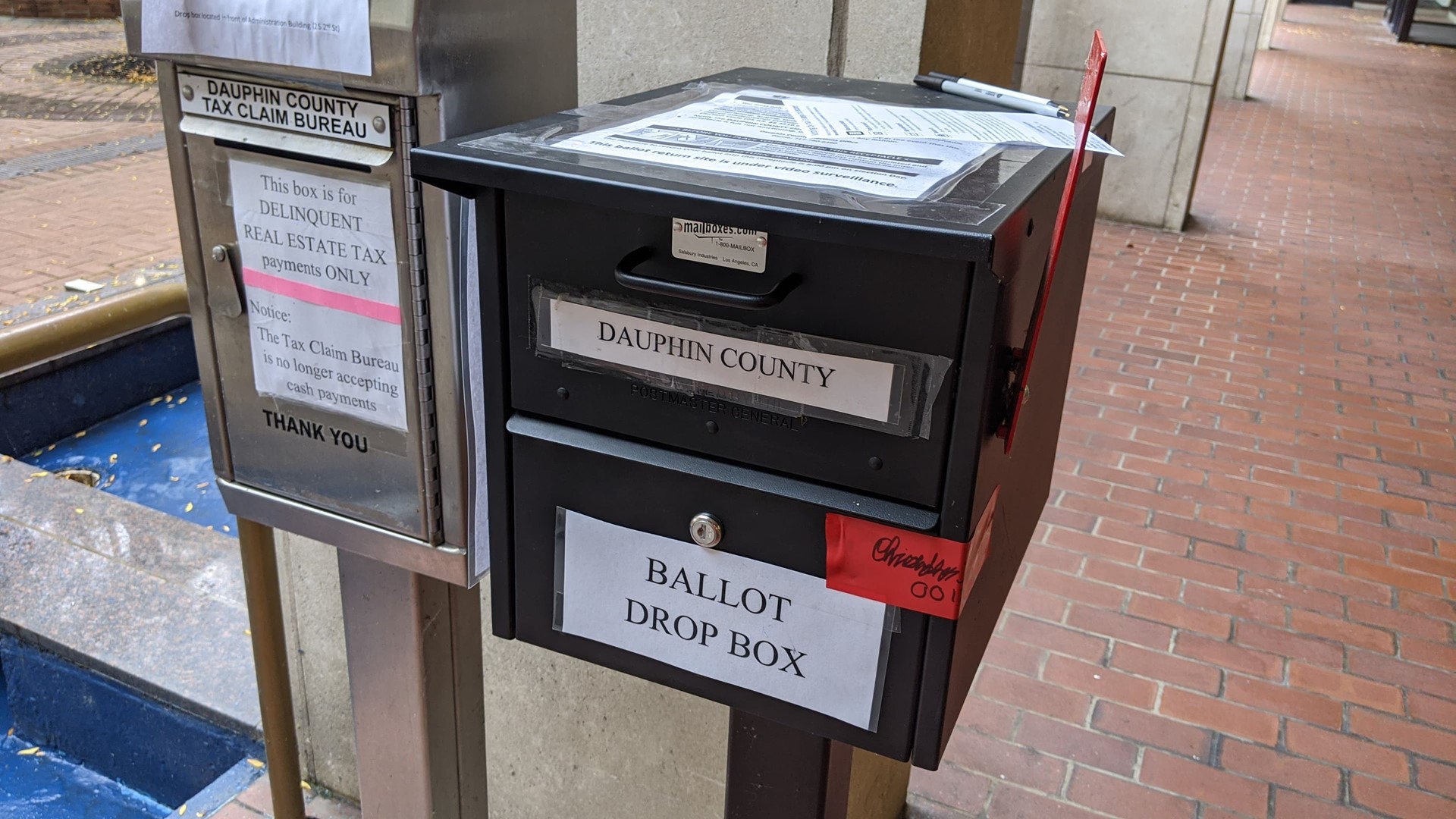A Lancaster County judge has restored the drop box until the time of another hearing, at which point it would be determined whether a violation occurred.