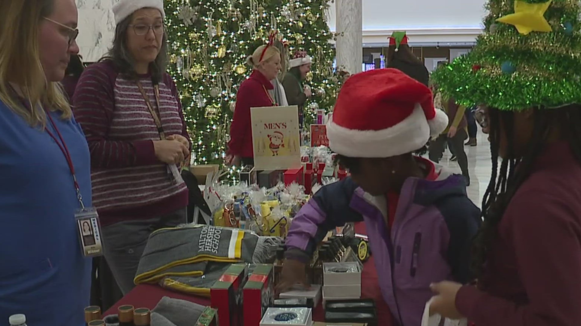 At $2 per gift, organizers say the workshop helps kids shop for the holiday while also learning to budget.