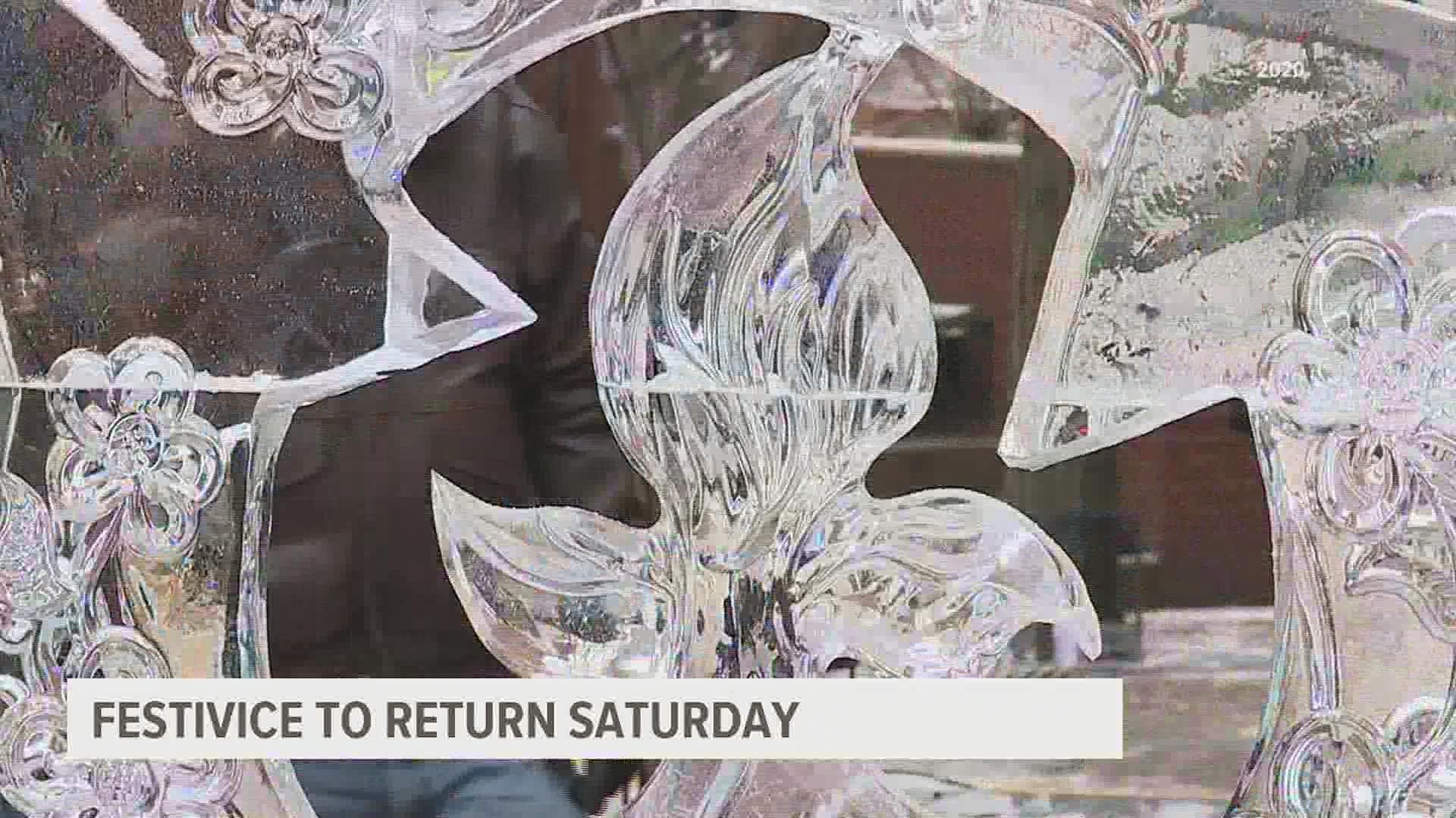 The eighth debut of York's ice event will return Jan. 15 with 40 ice sculptures staged across the city and county of York.