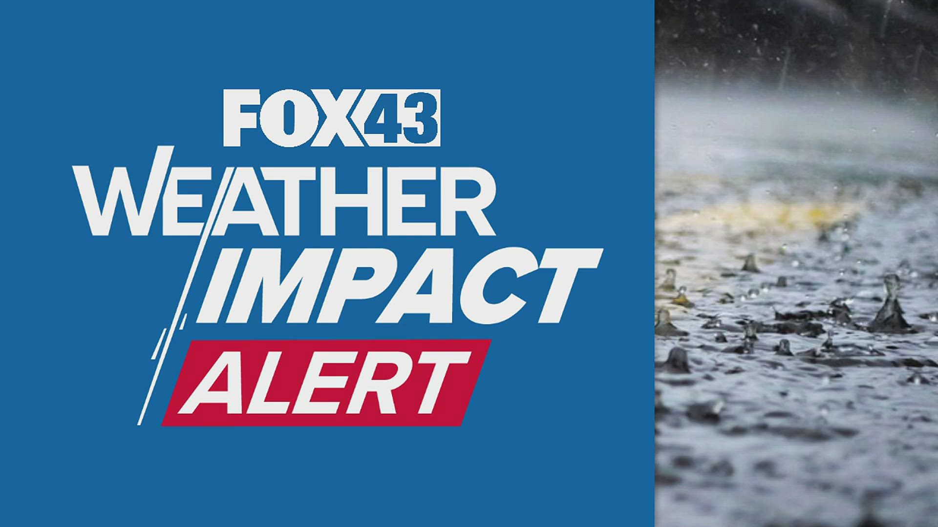 We have issued a Weather Impact Alert for late Thursday into Friday as Debby brings heavy rain and the potential for severe storms.