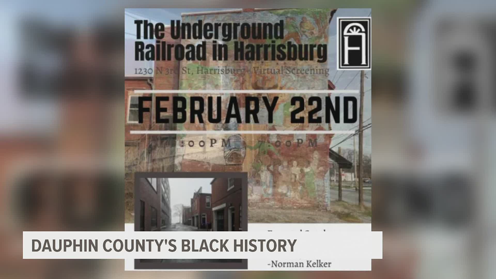 The Historic Harrisburg Association hosted a virtual discussion on Monday to dive into the history of the Underground Railroad in Dauphin County.