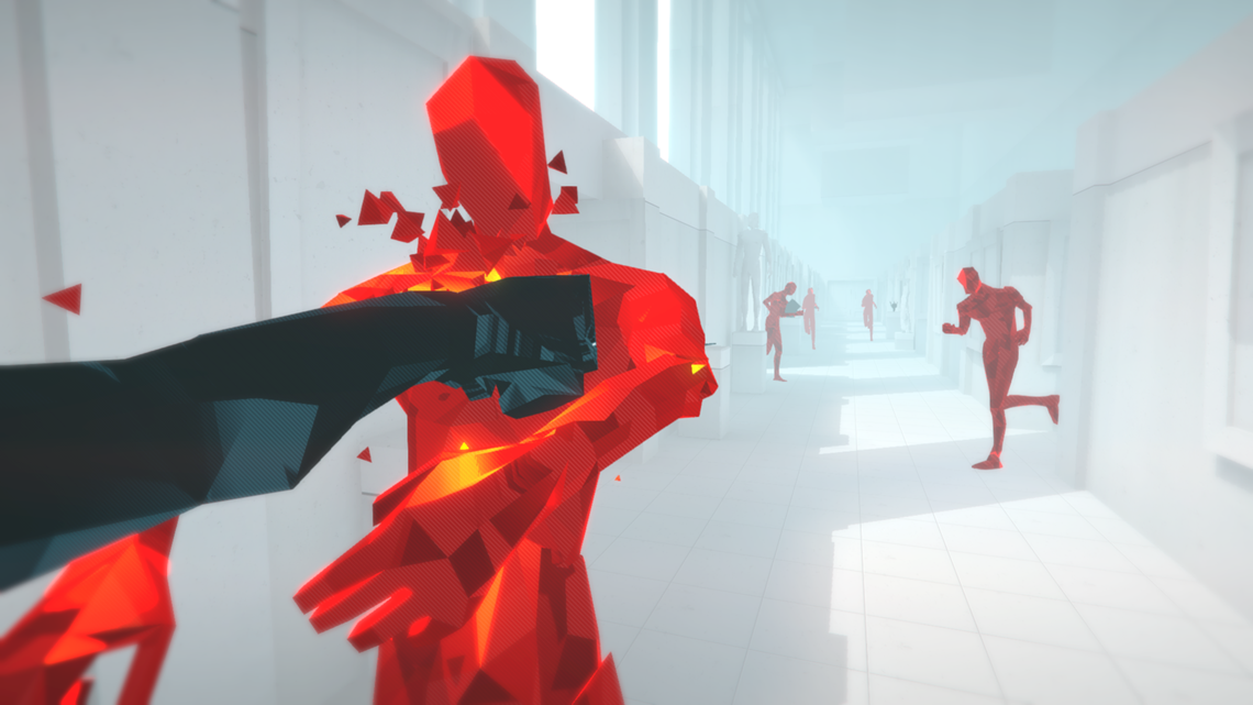 Dodging Bullets and Freezing Time! - SUPERHOT VR Gameplay - Oculus Rift VR  - Virtual Reality 