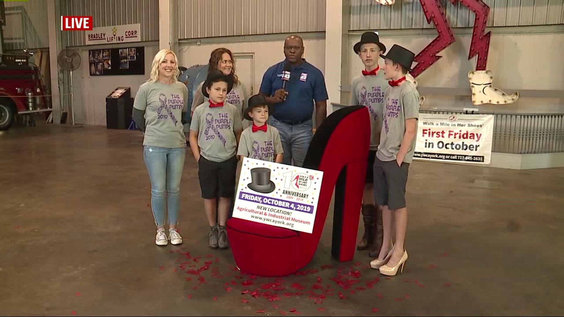 10th annual Walk A Mile In Her Shoes set for October 4 in York