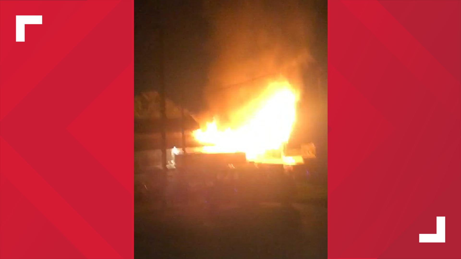 The call came in around 12:31 a.m. for a fire in Cumberland County.