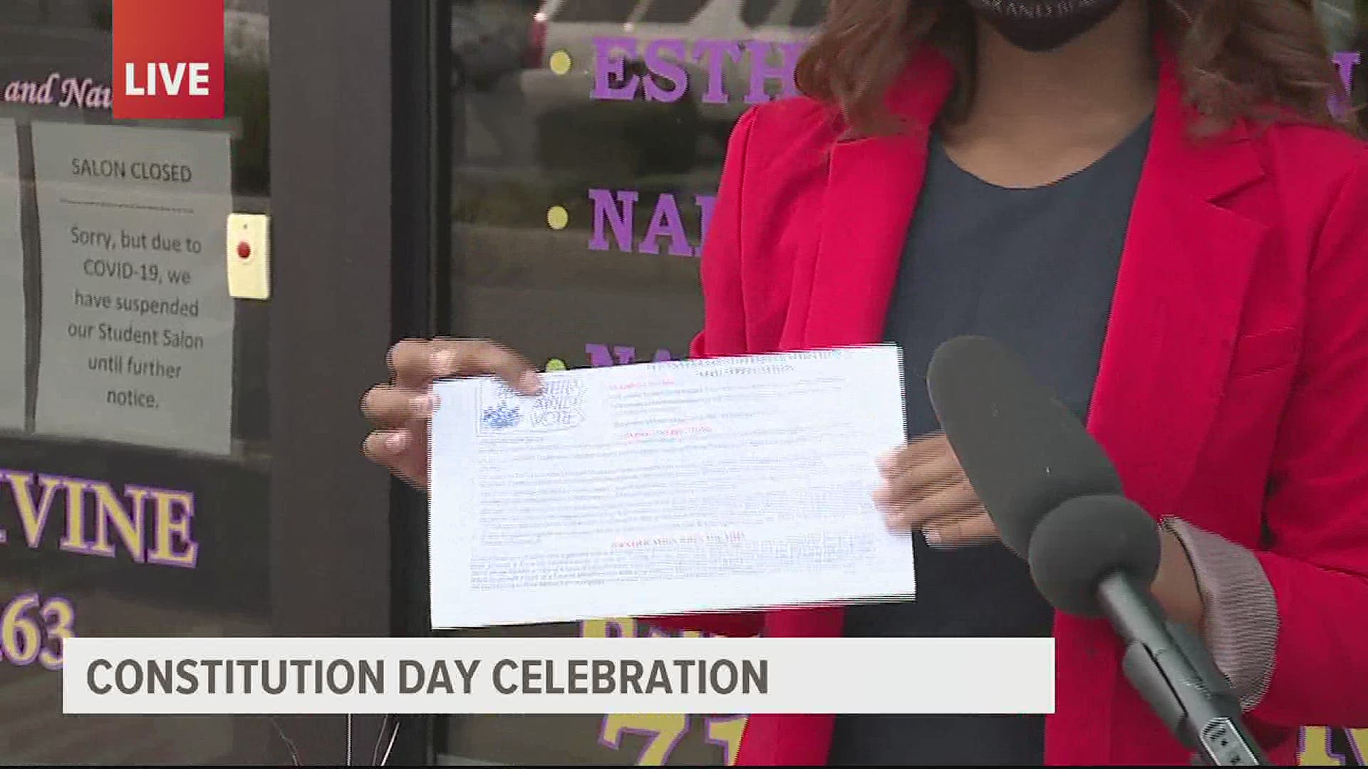 Constitution Day Celebration in Dauphin County