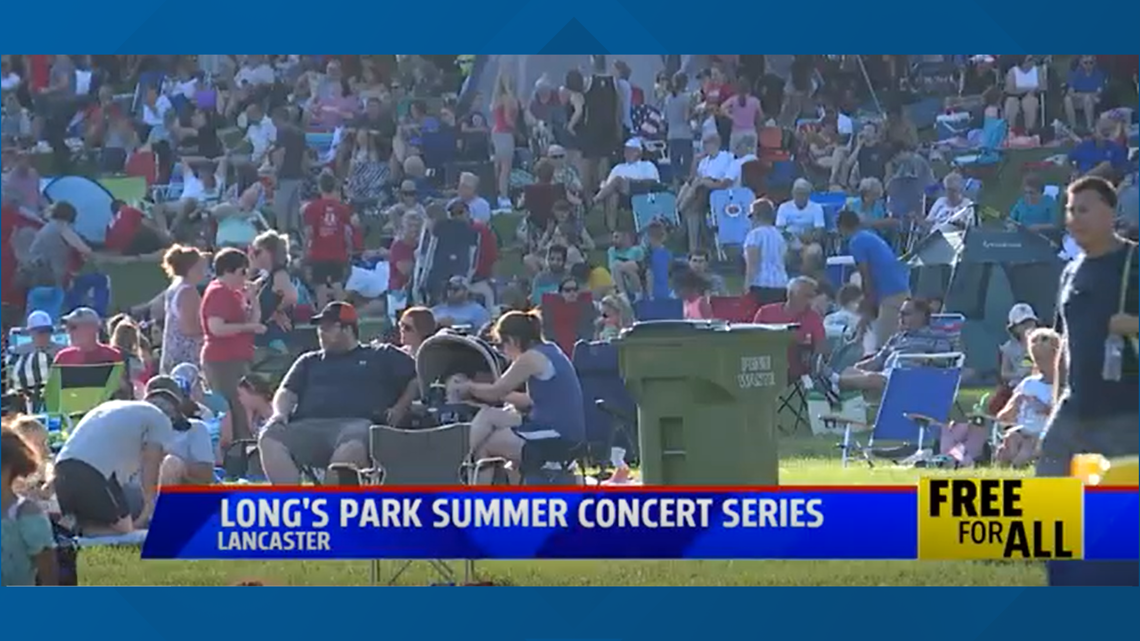 Long's Park Summer Music Series returns to Lancaster this summer; here