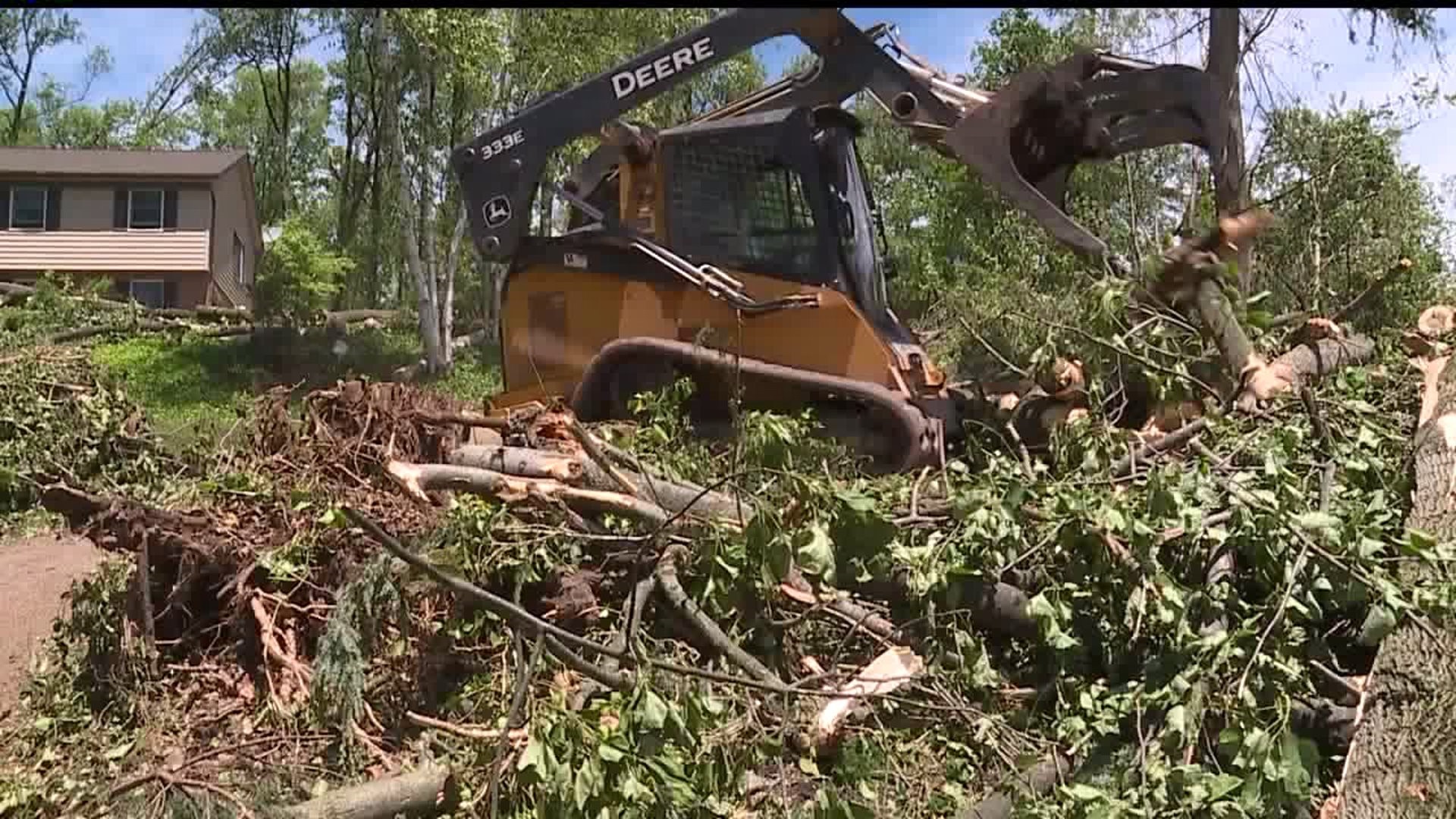 Storm cleanup continues in Lancaster County