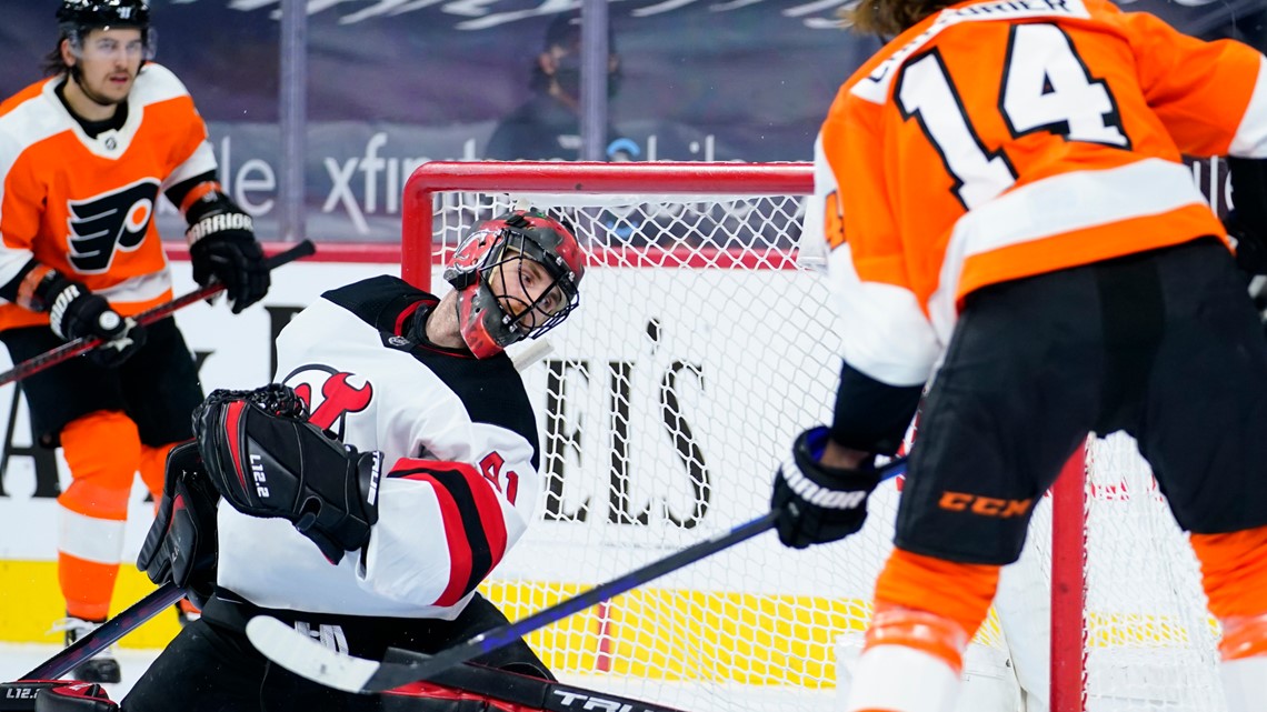 Flyers end crushing season with 4-2 win over Devils | fox43.com