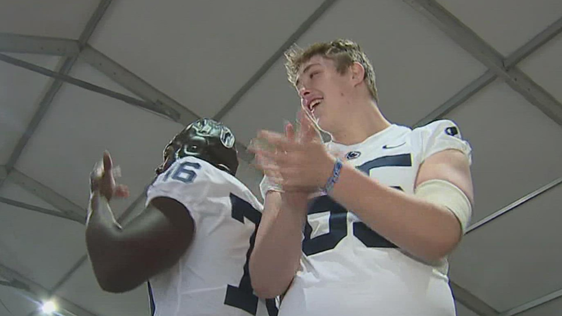 Penn State enjoys a day of fun, laughter and reminiscing with teammates before the big game