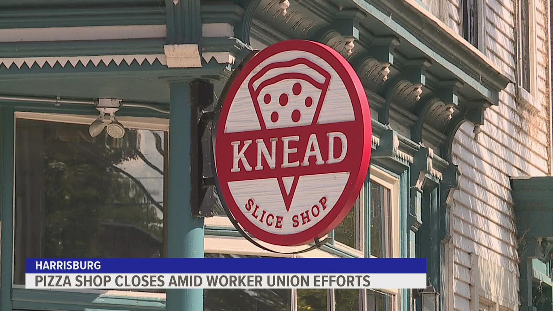 Knead Slice Shop announced on its Instagram account Tuesday it would be ceasing operations, effective immediately.