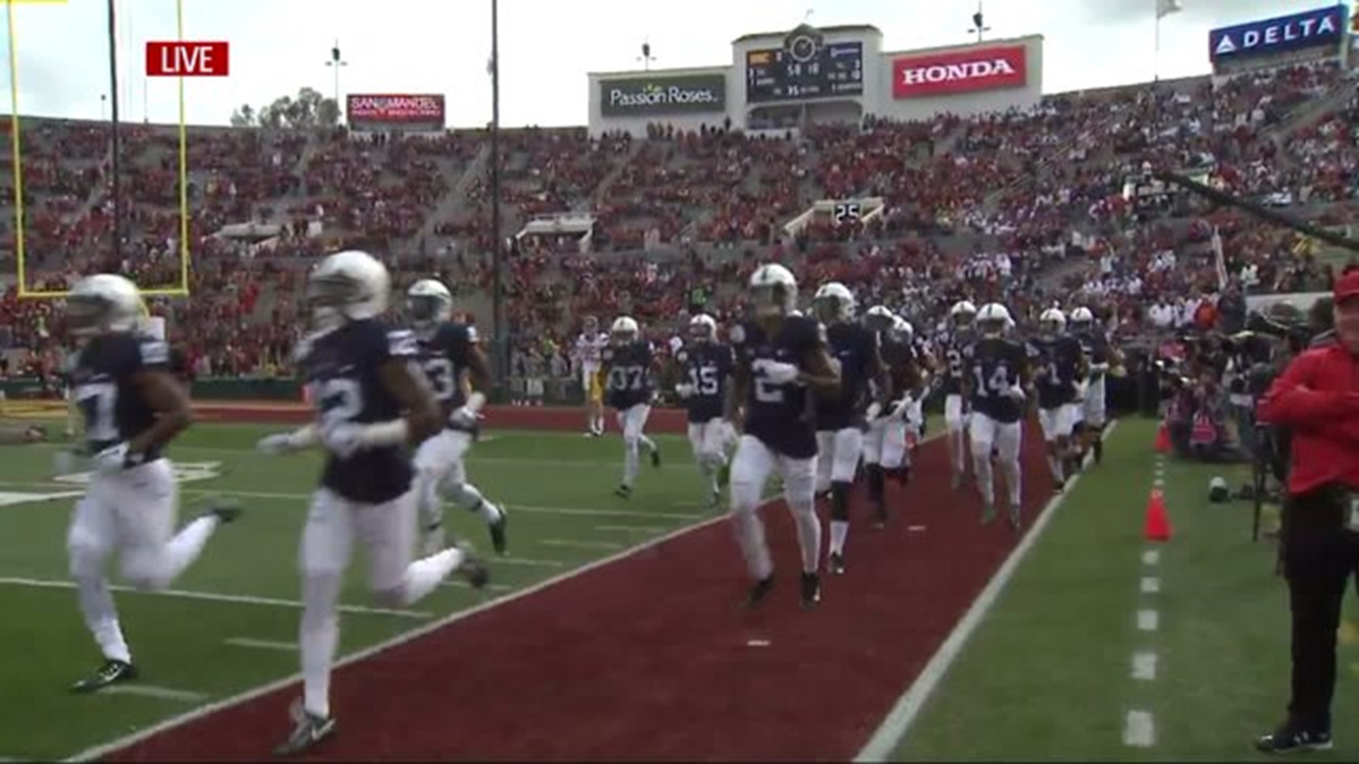 Penn State ready to take on USC in the Rose Bowl