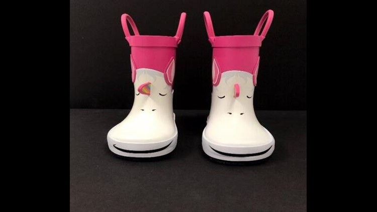 Target unicorn boots recall sale