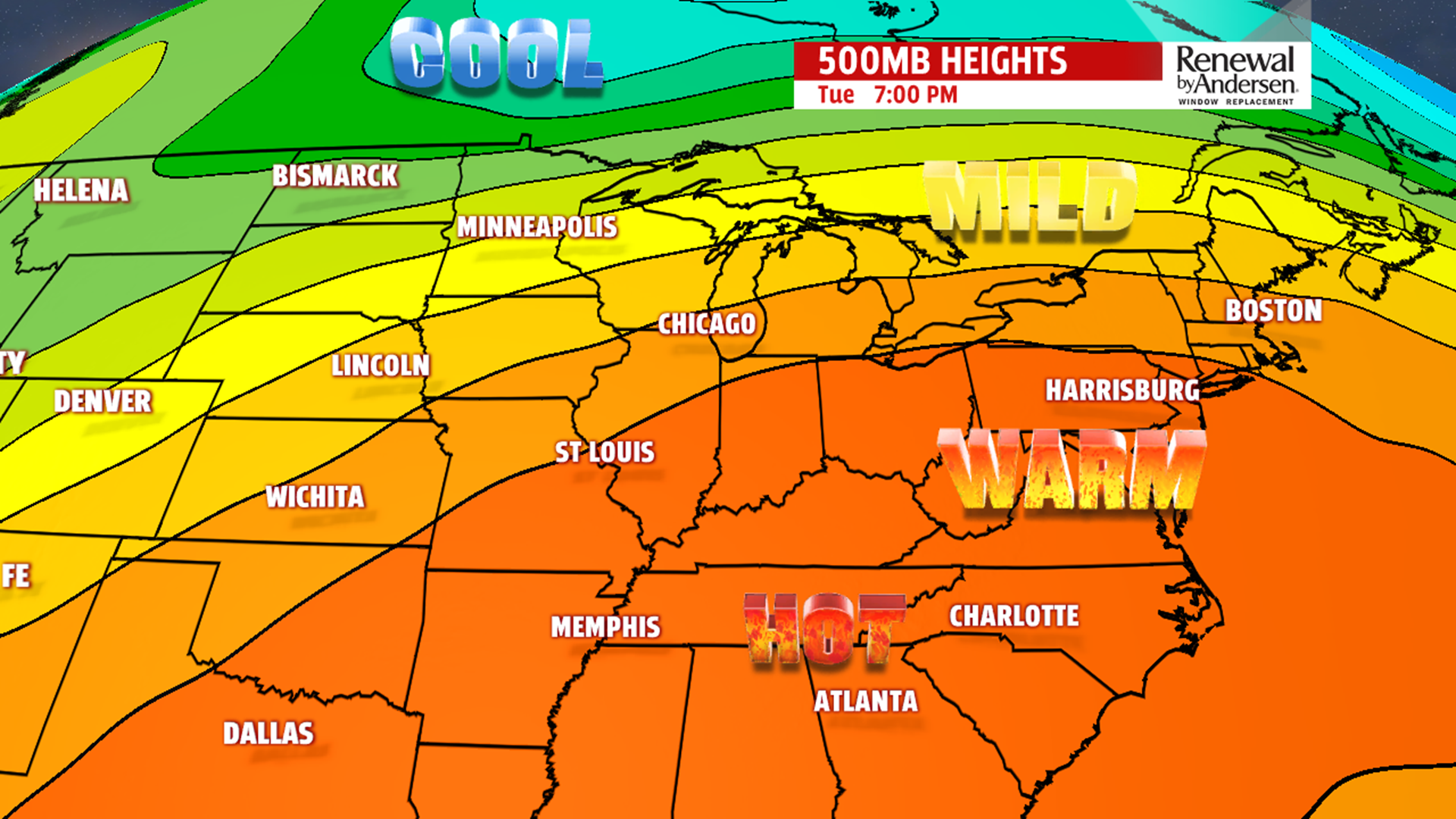 Friday brings more sunshine and above average temperatures that last ...