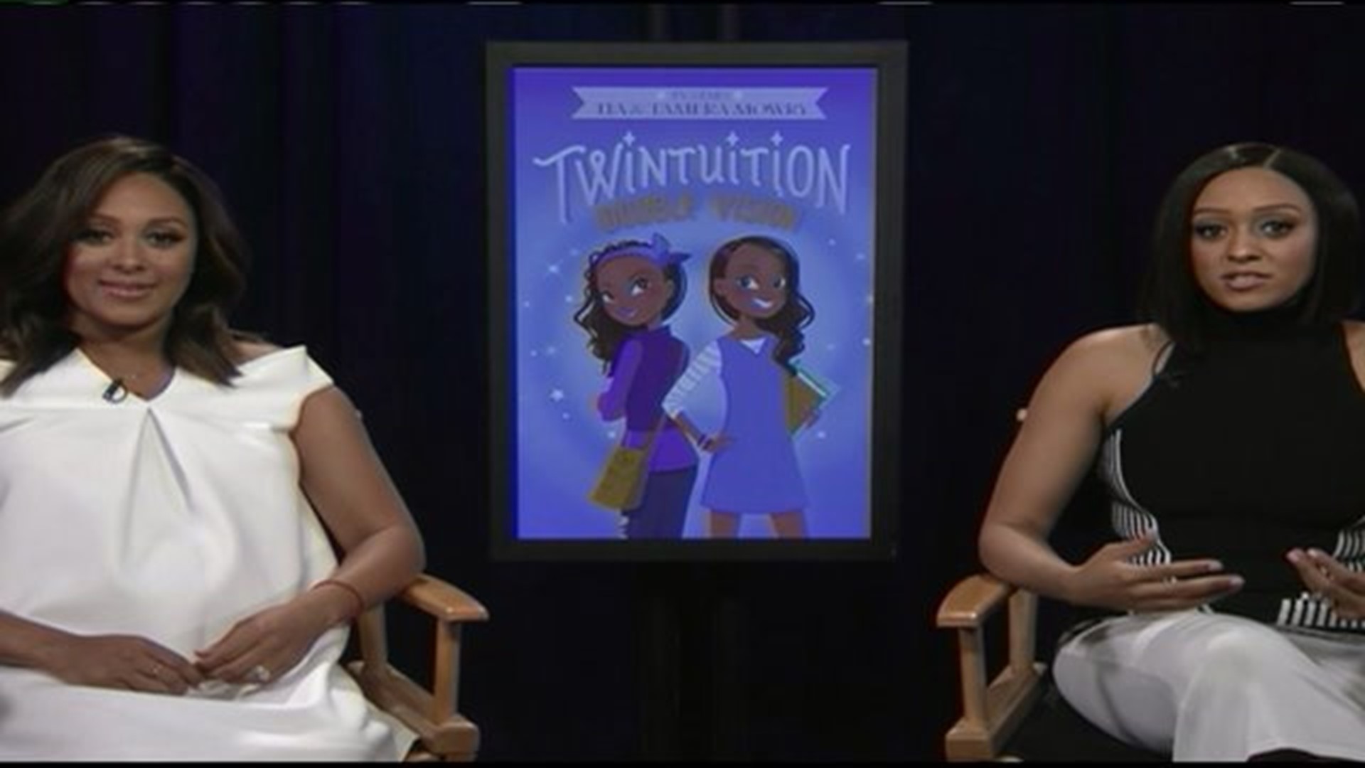 Actresses Tia & Tamera Mowry talk about their tween twin tale 'Twintuition'