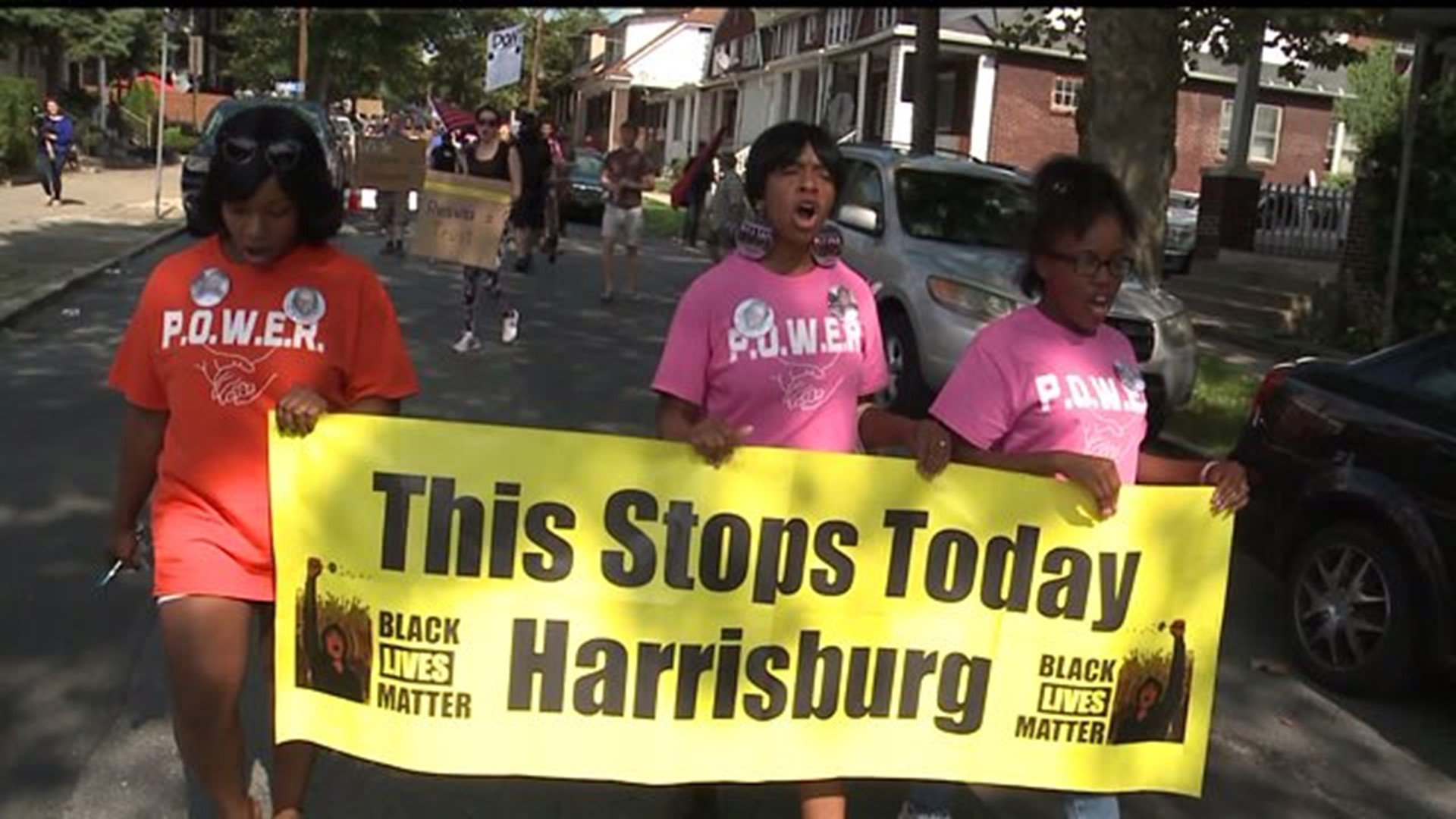 Demonstrators rally in honor of man killed by Harrisburg police