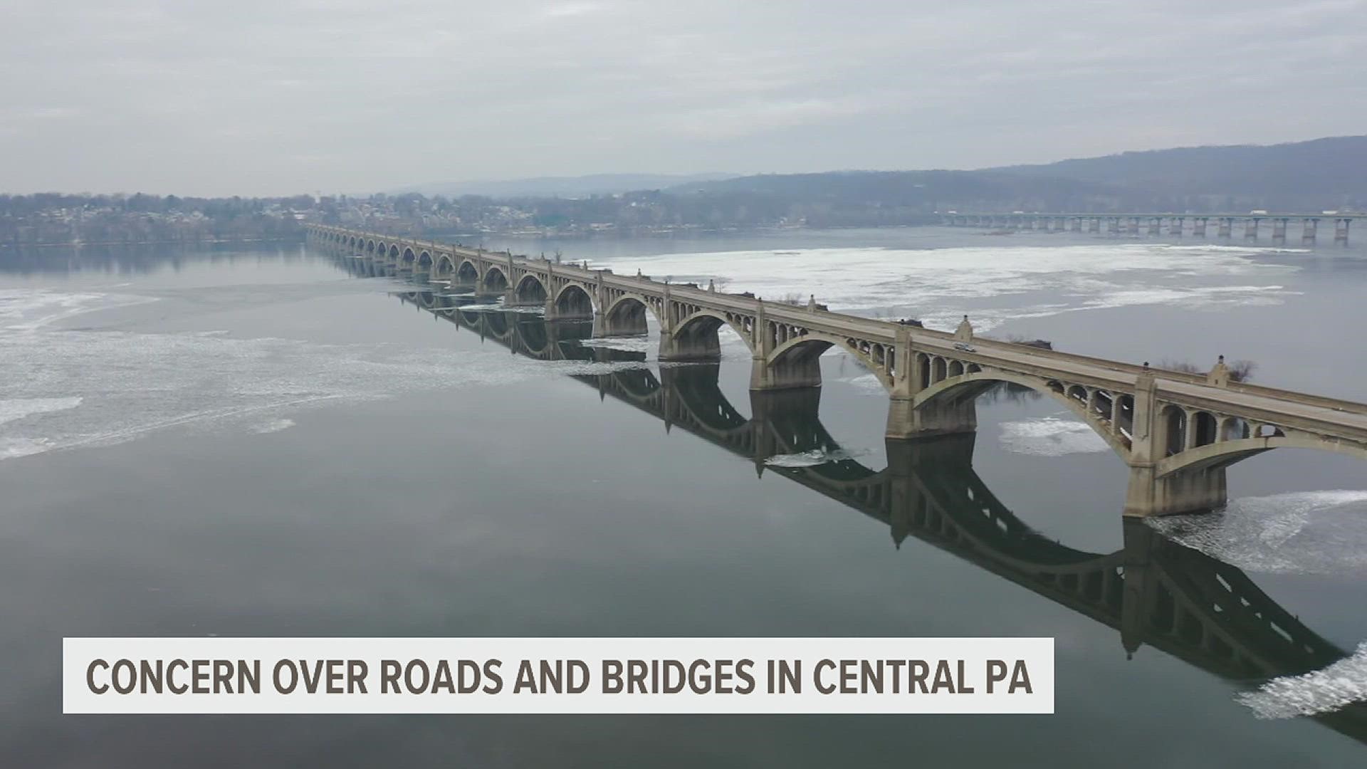 Some members of the Central Pa. community say they sometimes don’t feel safe driving some roads and bridges.