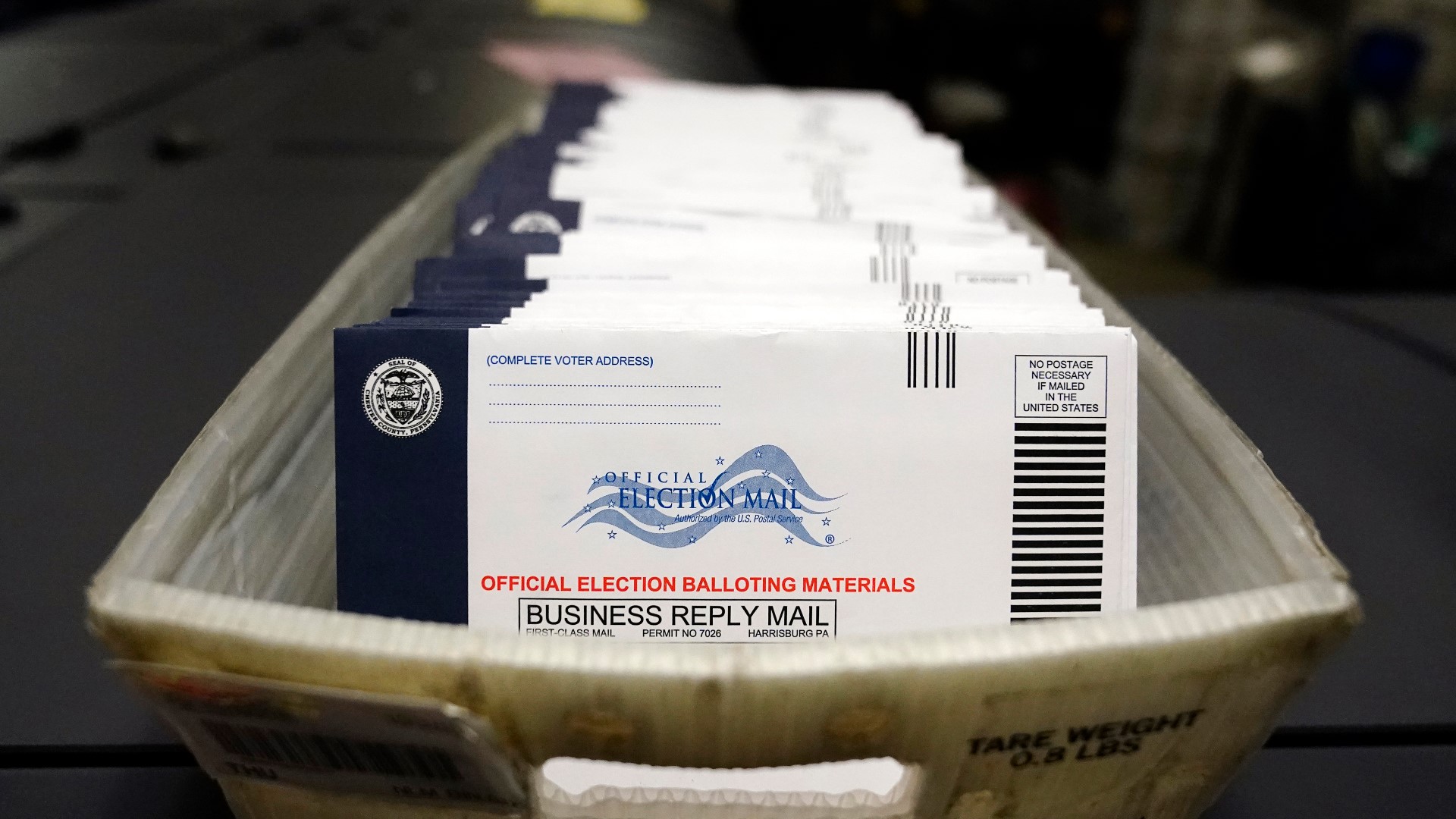 In 2020, the Wolf admin paid the postage bill to send ballots. This year, the admin says there's no money for that expense.