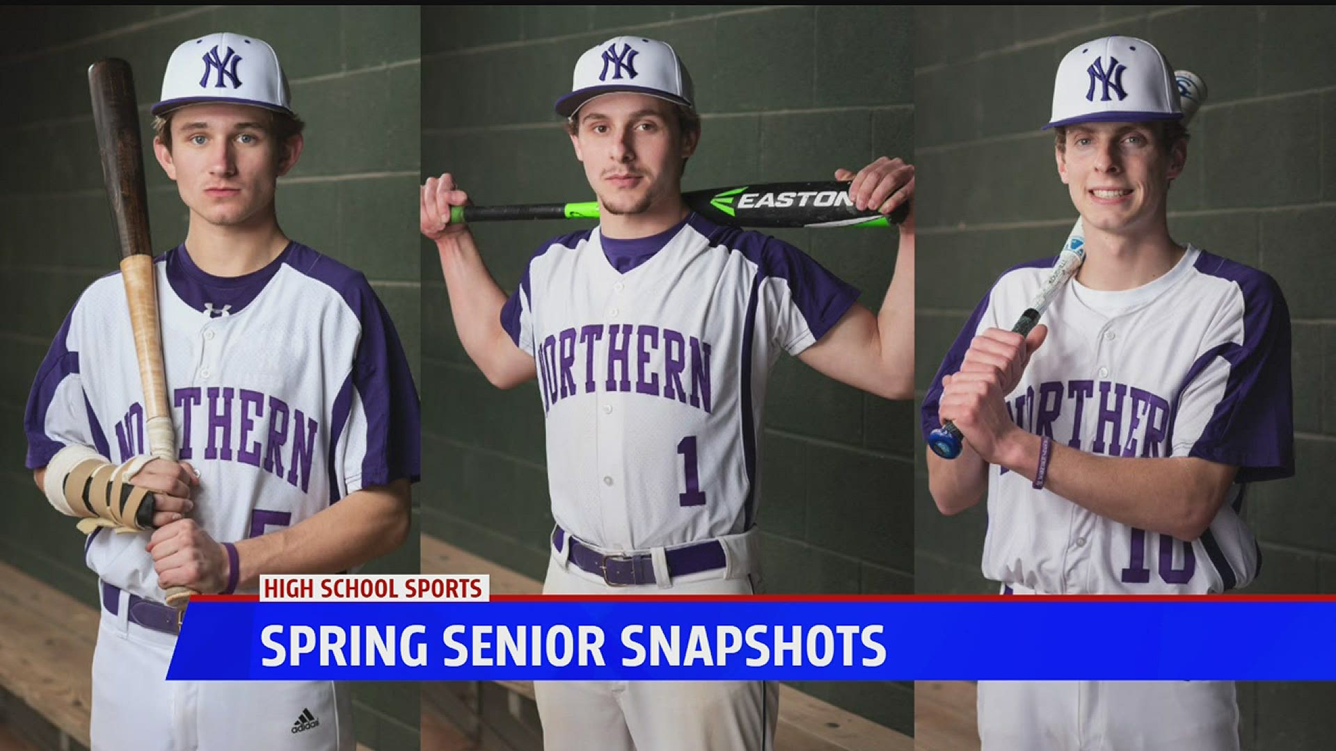 We feature Northern York baseball seniors Bryce Andrews, Luke Horvath and Nick Yinger in this edition of our Spring Senior Snapshots.