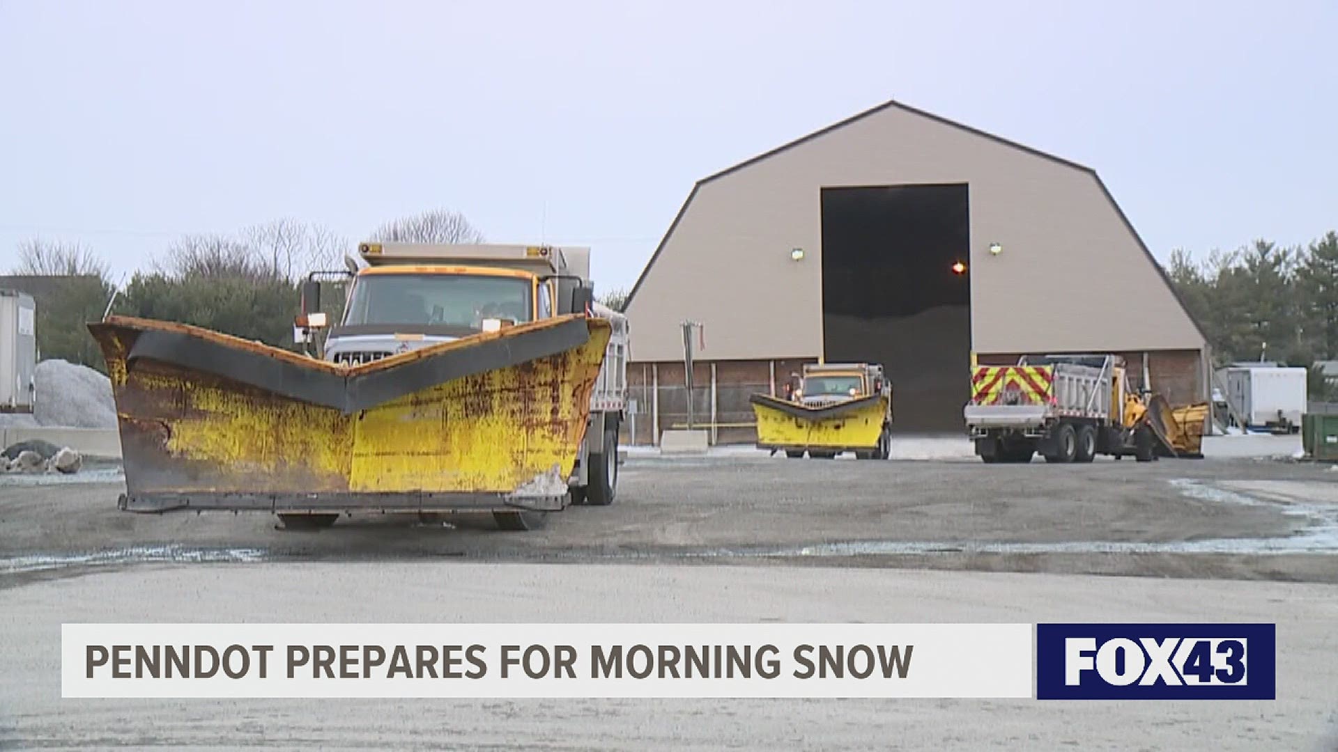 Crews are taking a slightly different approach with Monday's storm by not pre-treating the roadways.