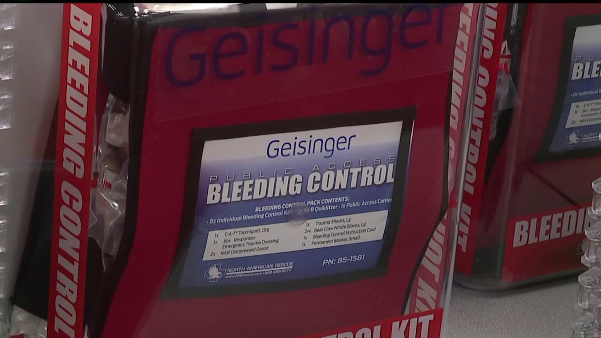 Geisinger Holy Spirit gives `Bleeding Control Kits` to West Shore School District