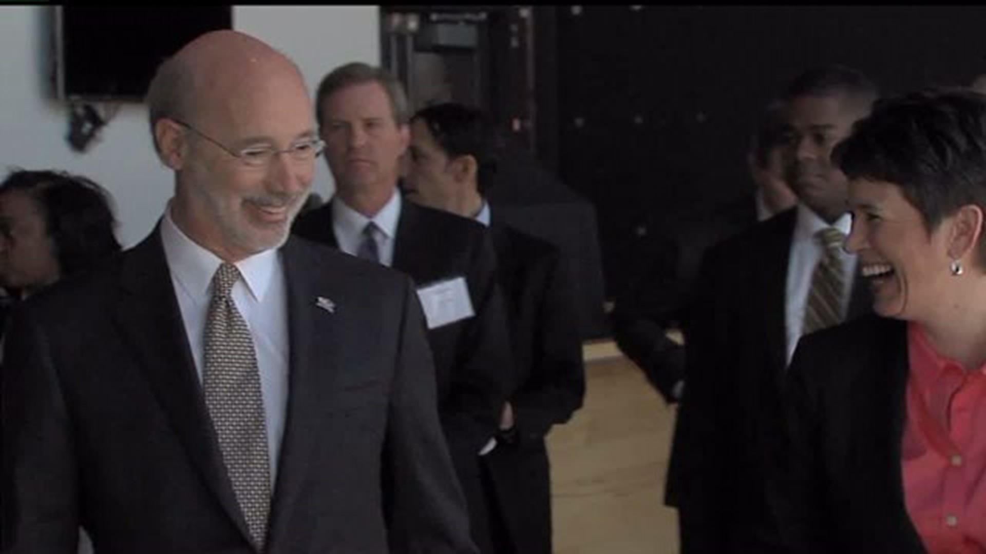 Governor Tom Wolf unveiling his new tax plan