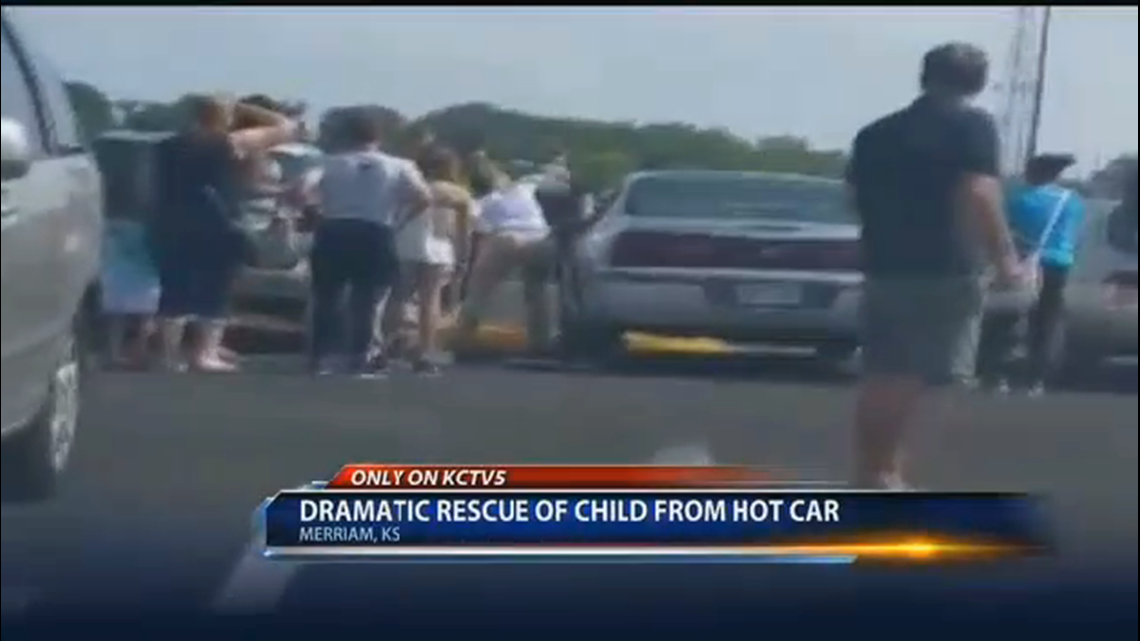 ‘She was drenched in sweat,’ Woman smashes window to rescue toddler ...