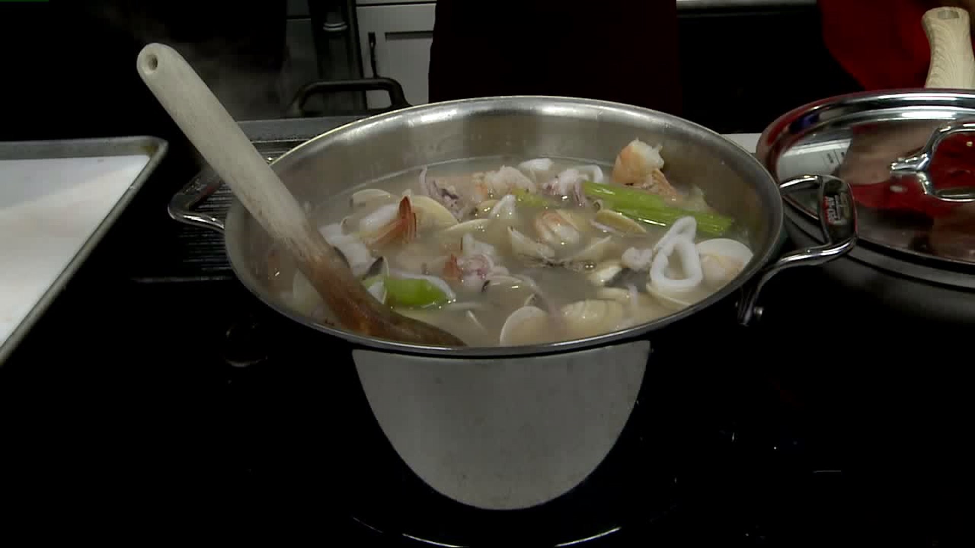 Olivia`s prepares a Seafood Ceviche