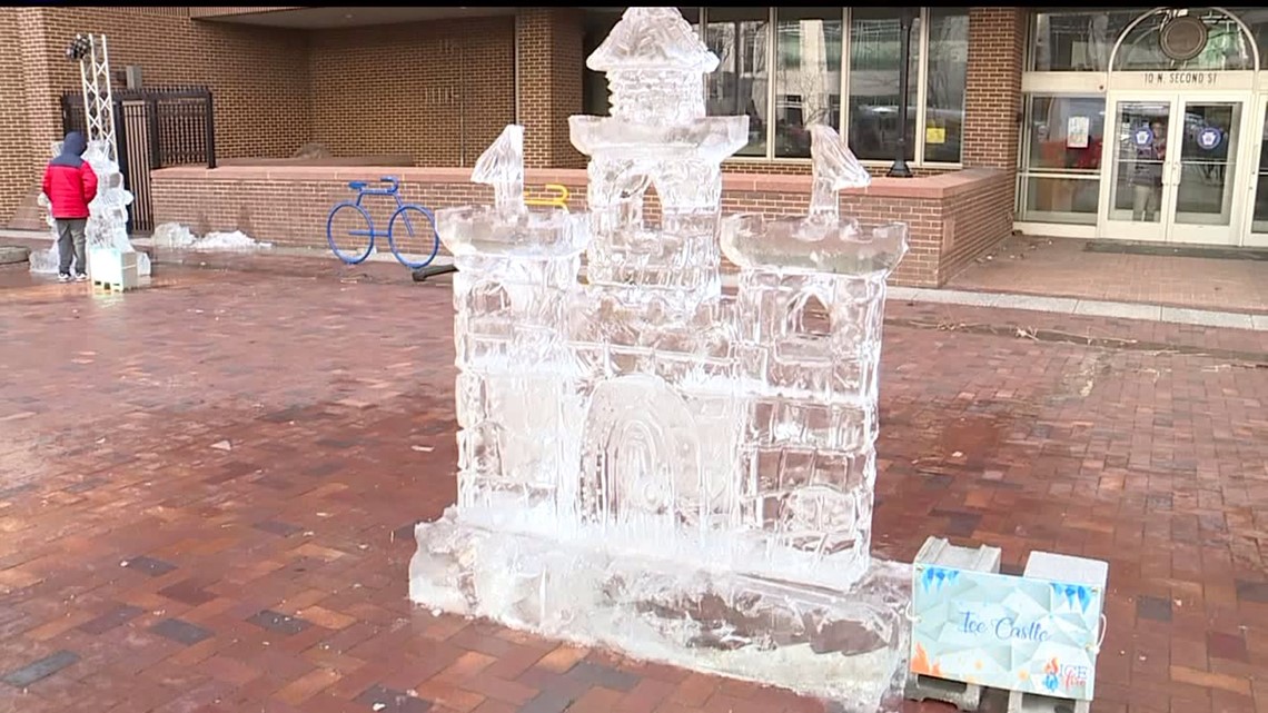 Harrisburg streets filled with ice sculptures for Fire & Ice Festival
