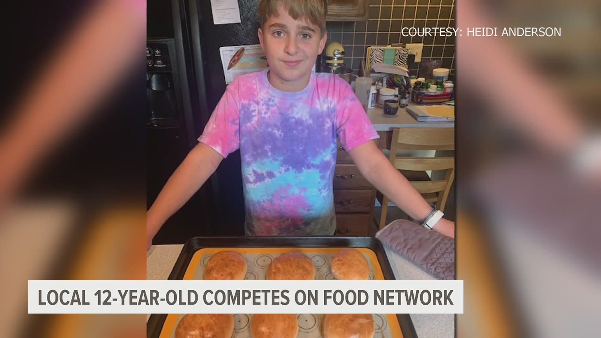 12-year-old Jonah Anderson from Harrisburg said it was an honor to be on the show that inspired him to get into the kitchen and start baking in the first place.
