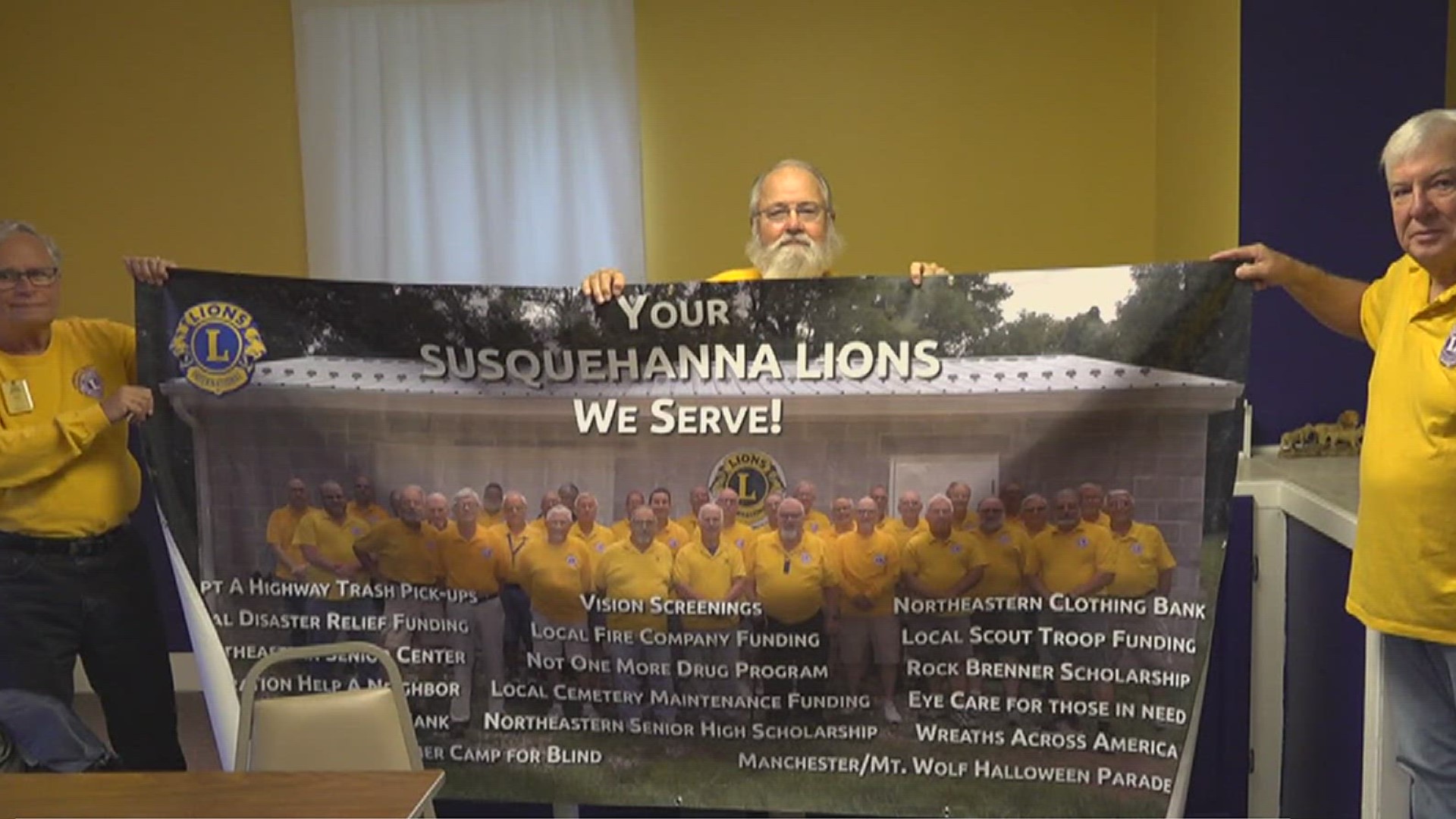 The Susquehanna Lions Club of Mt. Wolf and Manchester is celebrating 90 years of giving back to the community.