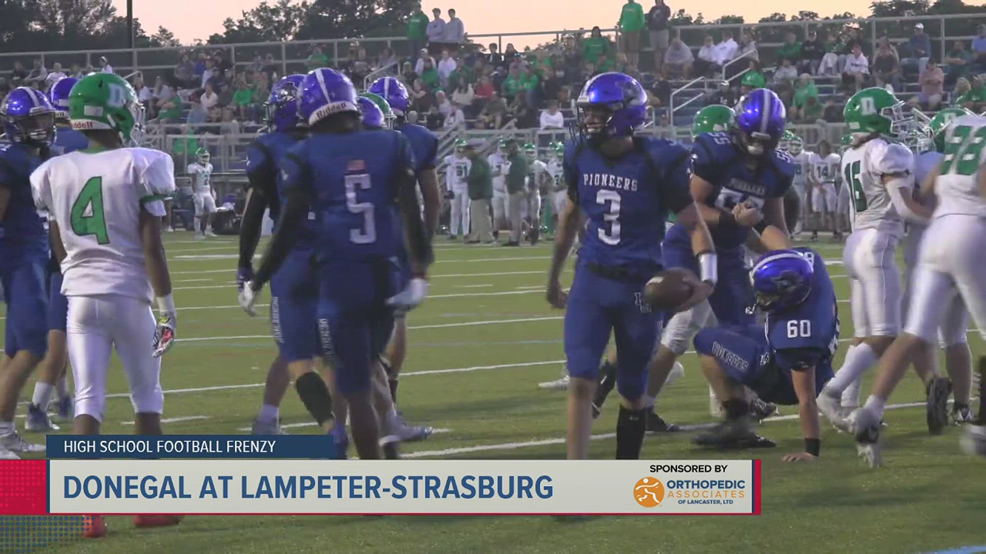Lampeter-Strasburg leaves no doubt in front of their home crowd.
