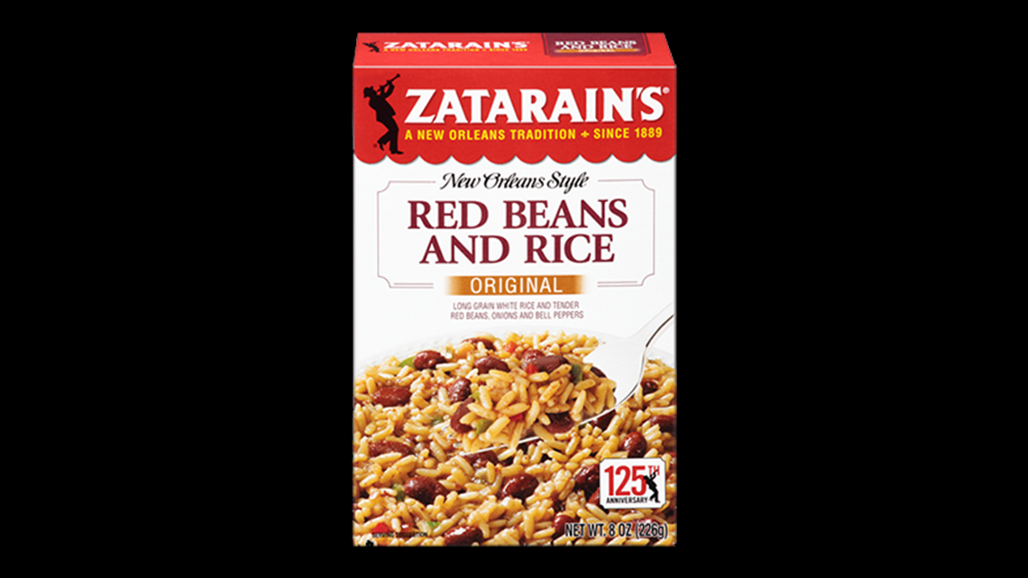 Zatarain`s Red Beans & Rice Mix, 30 oz. -- 8 per case