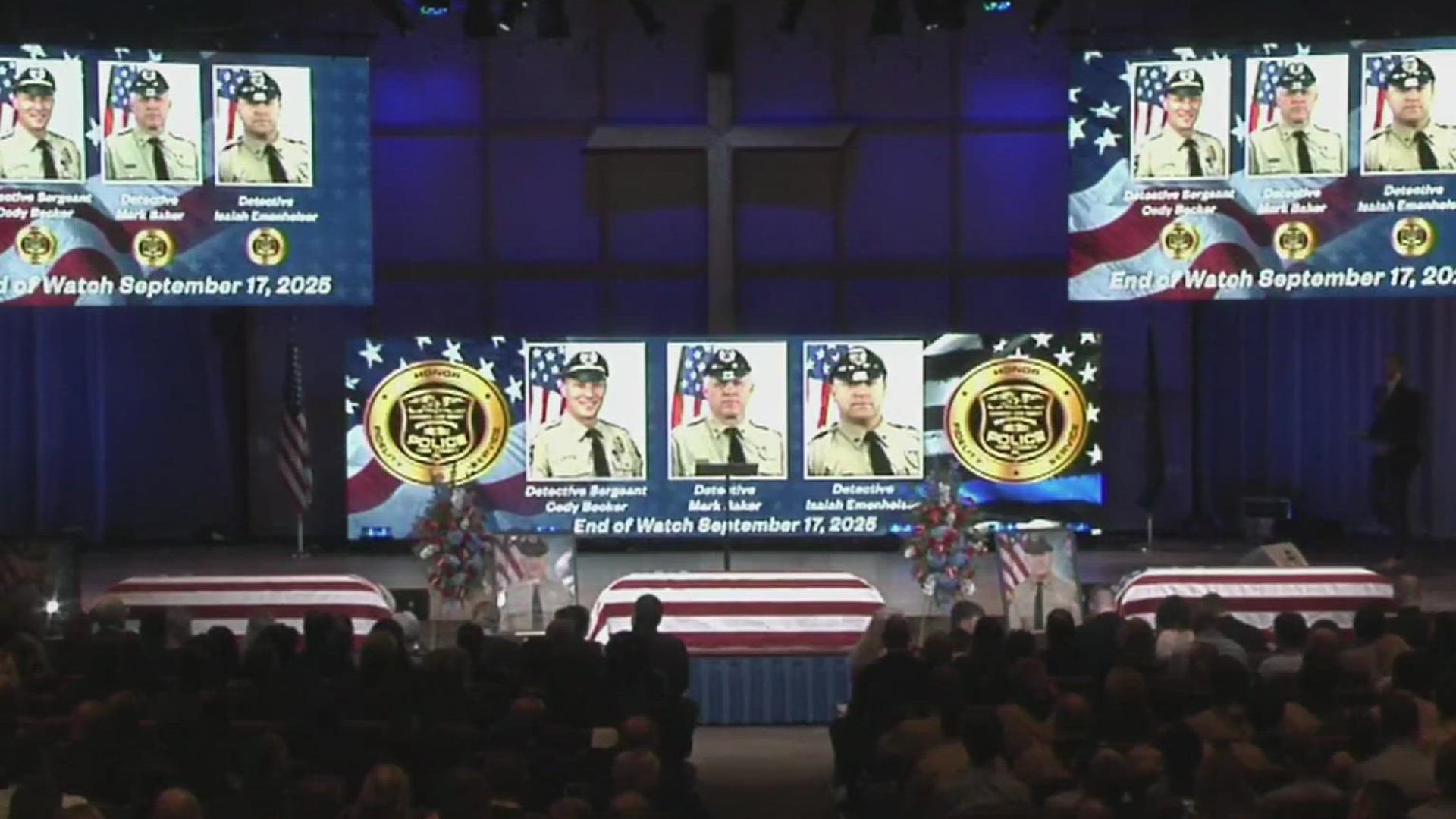 Full funeral service for fallen York County officers | fox43.com