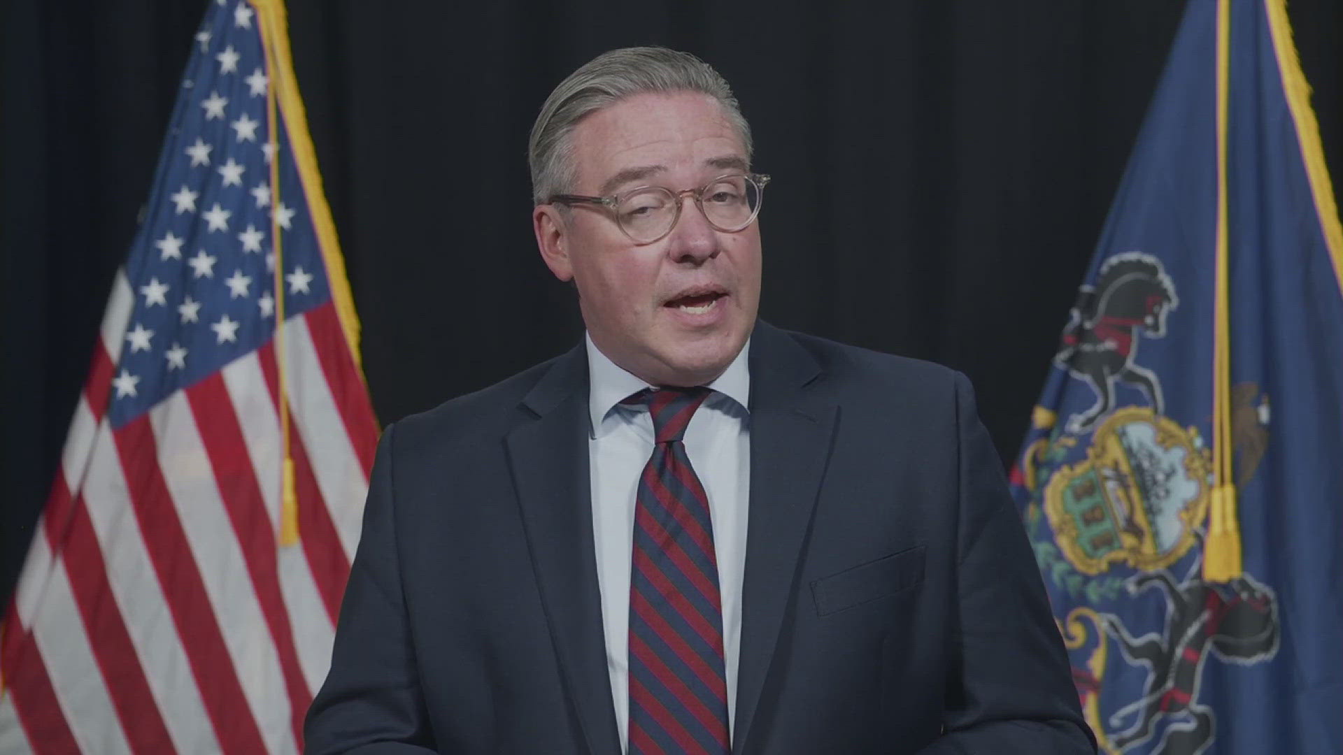 Secretary of State Al Schmidt provided an update on the legally required statewide recount in the Nov. 5 general election race for U.S. Senate.