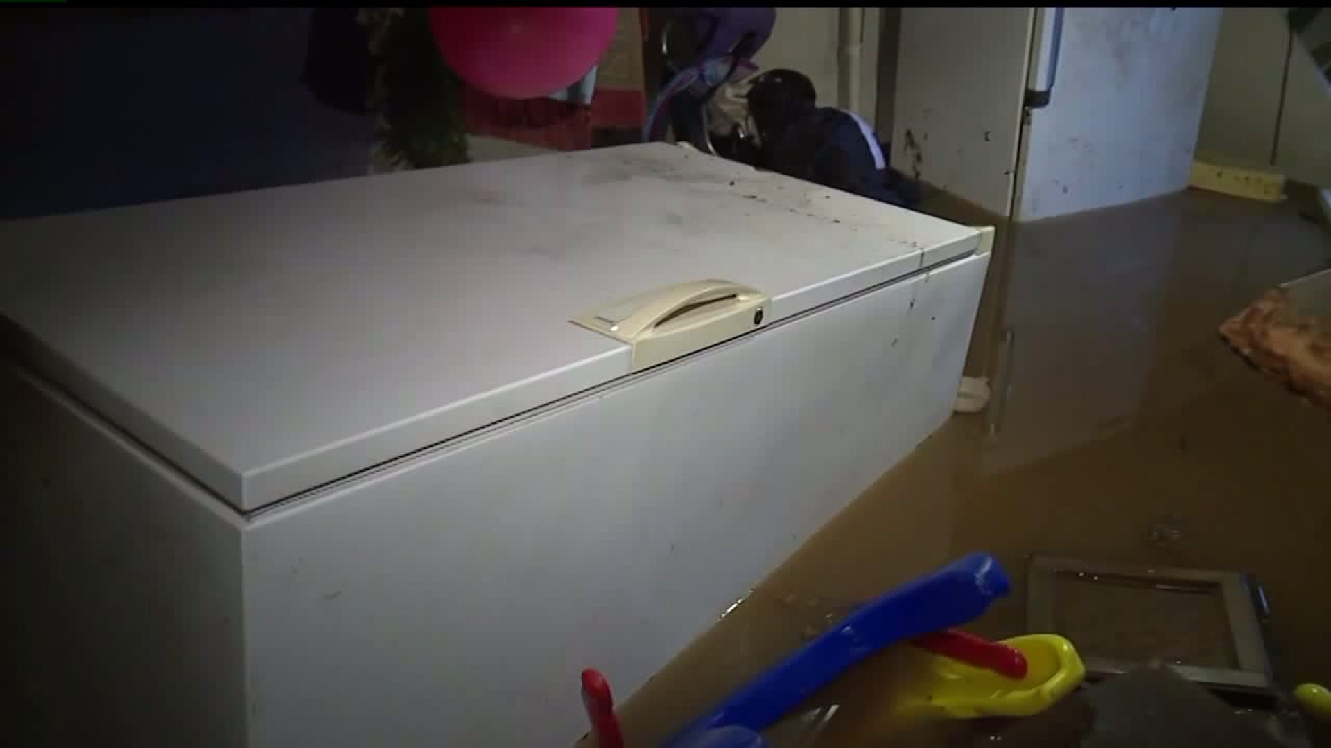 Neighbors in Lebanon County dealing with heavily flooded basements; blame roadway reconstruction for the mess