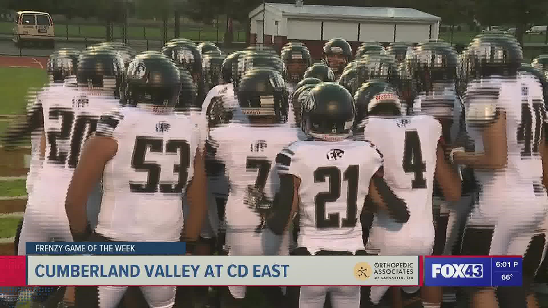 Week 6 Game of the week preview - Cumberland Valley at CD East.