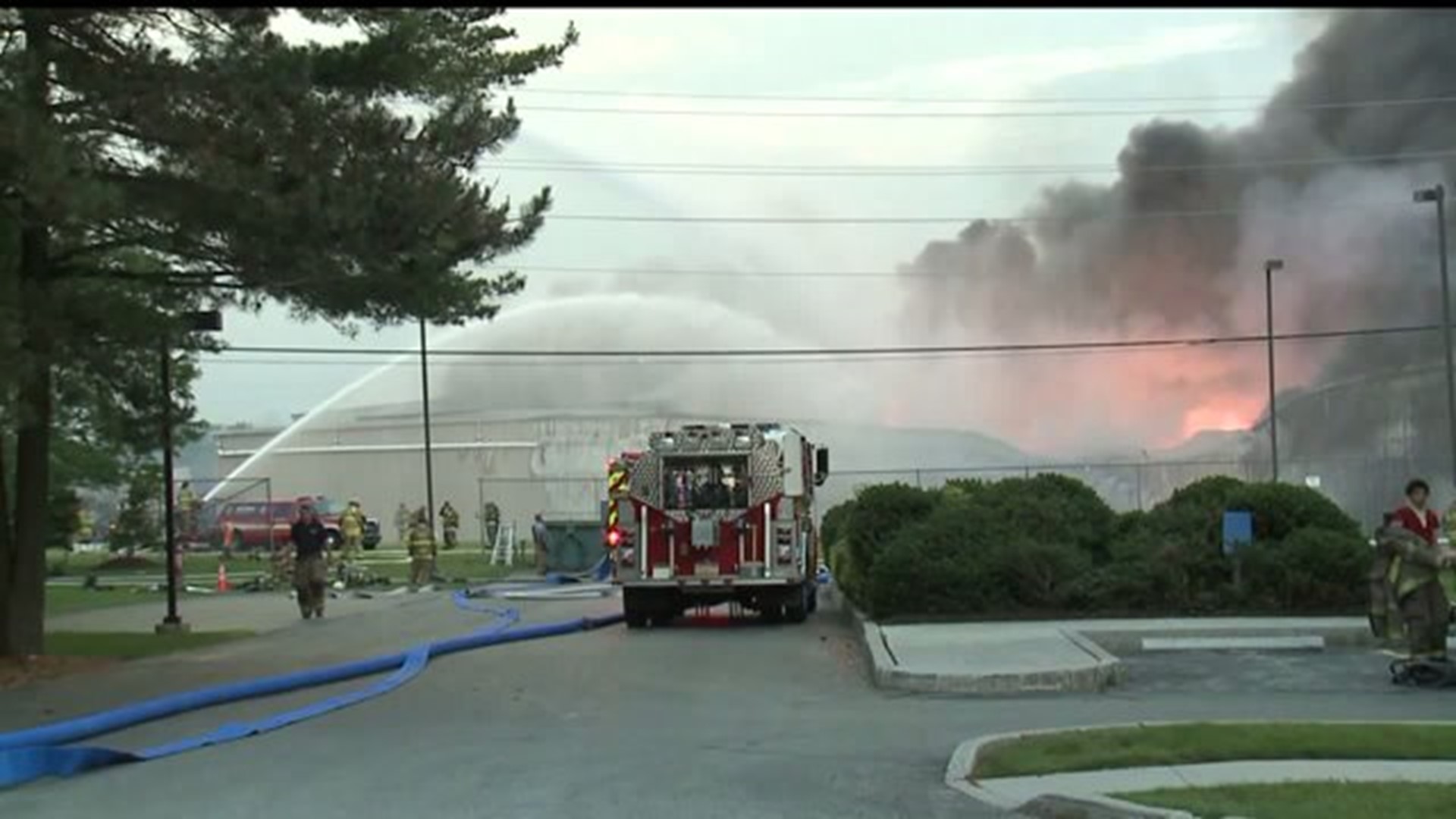 Fire breaks out at chemical facility in Adams County