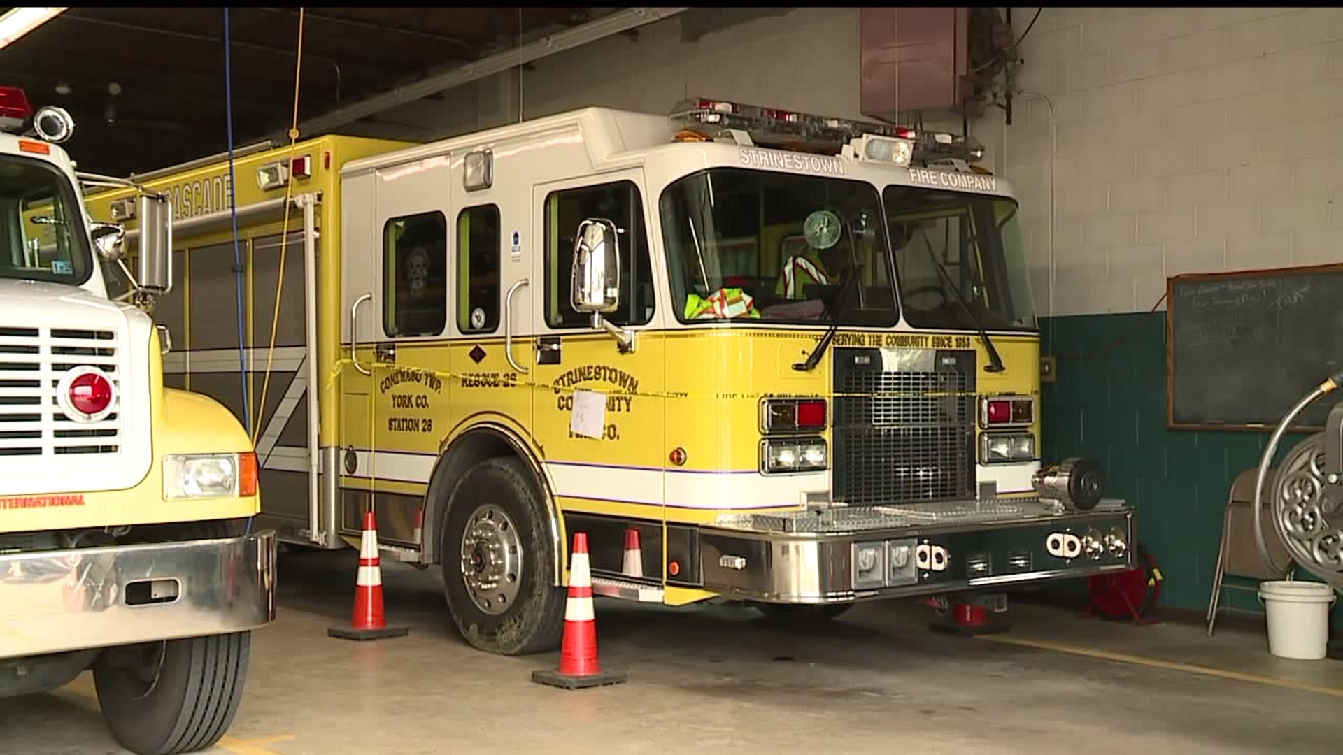 Teen steals Strinestown Fire Company`s fire engine