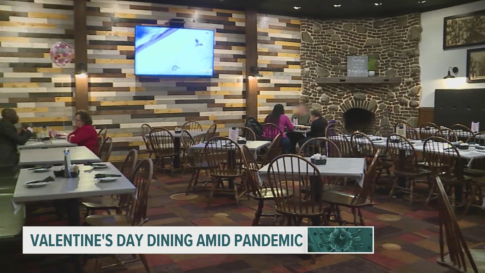 Even as Valentine’s Day weekend saw booked out restaurant, the restaurant industry continues to struggle amid pandemic restrictions and winter weather.