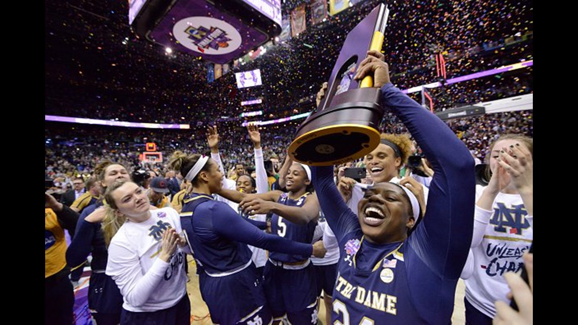 Notre Dame beats Mississippi State in NCAA Women’s Championship with