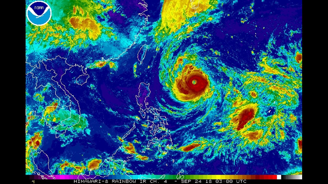 Typhoon Trami Taiwan on guard as storm builds to super typhoon