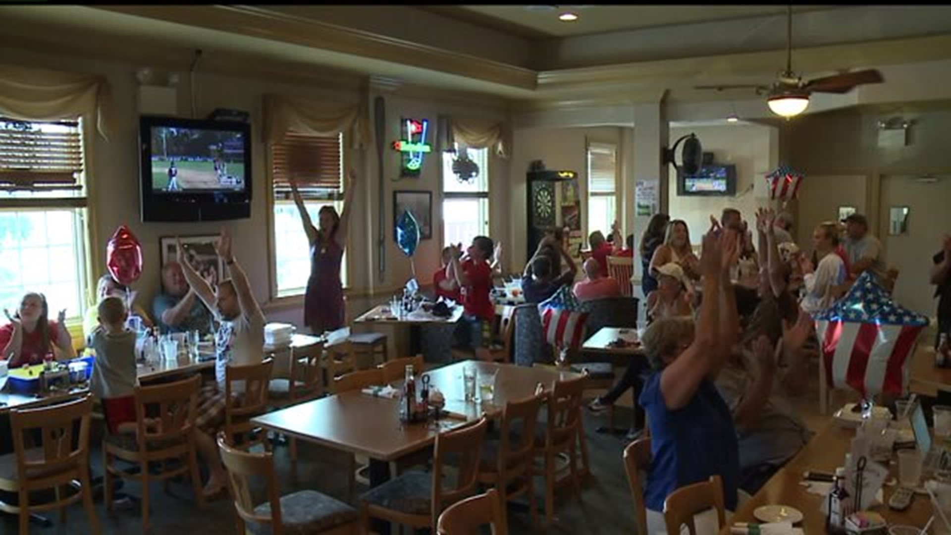 Family and friends gather to watch Red Land Little League game