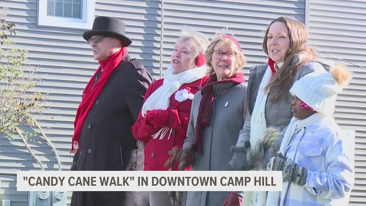 Downtown Camp Hill Association gets in the holiday spirit with annual 'Candy Cane Walk'