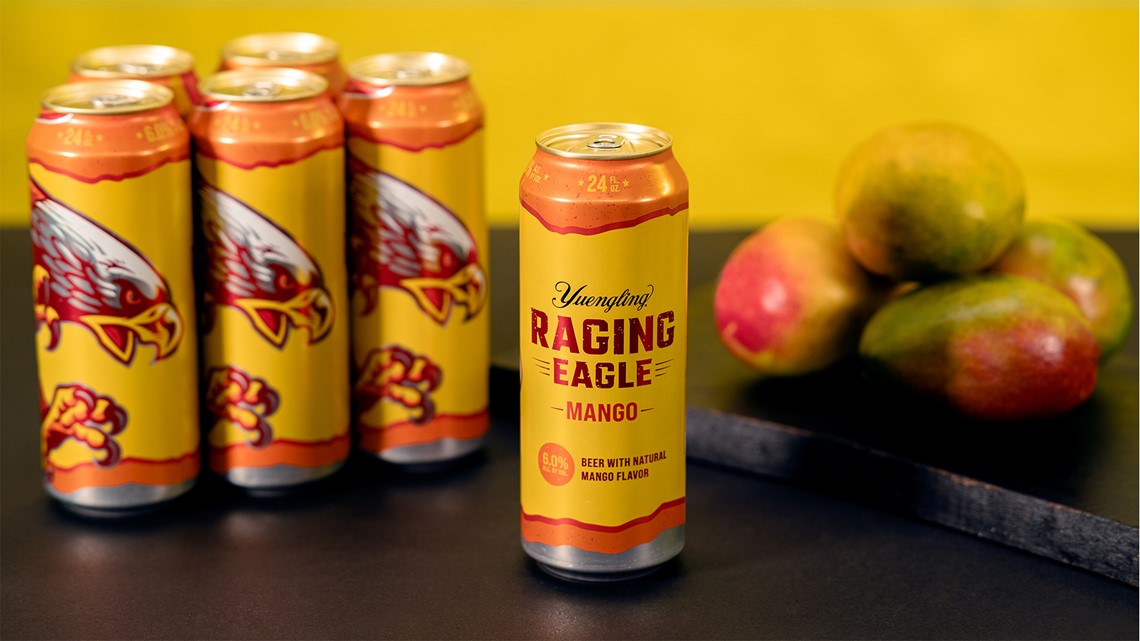 Yuengling introduces new brew: Raging Eagle Mango - Vimarsana News