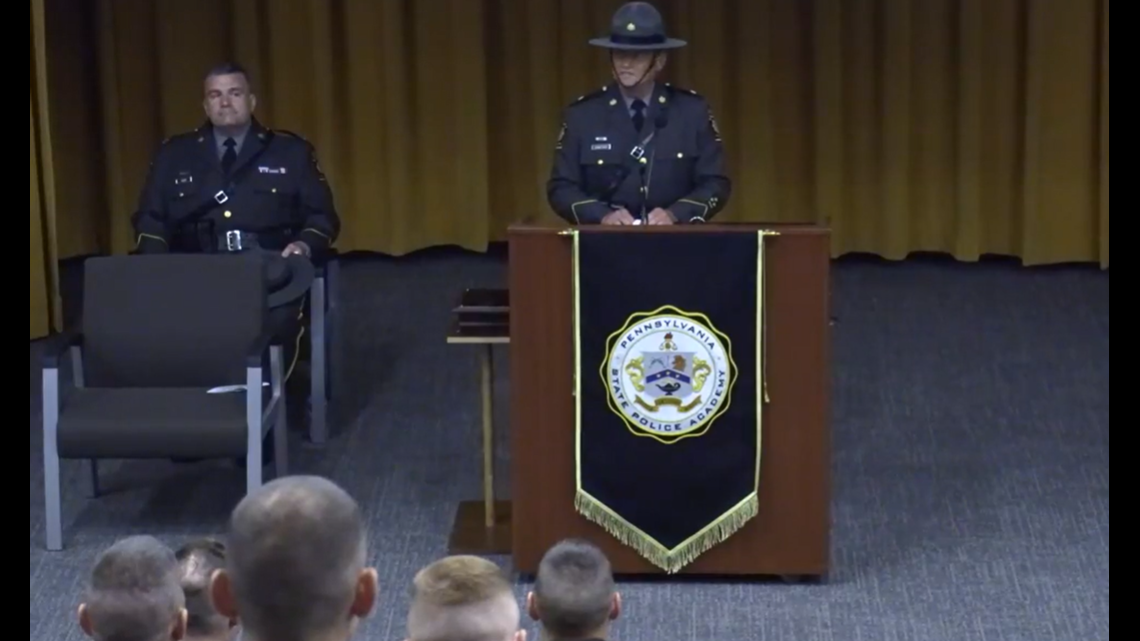 State Police 99 new troopers at State Police Academy graduation