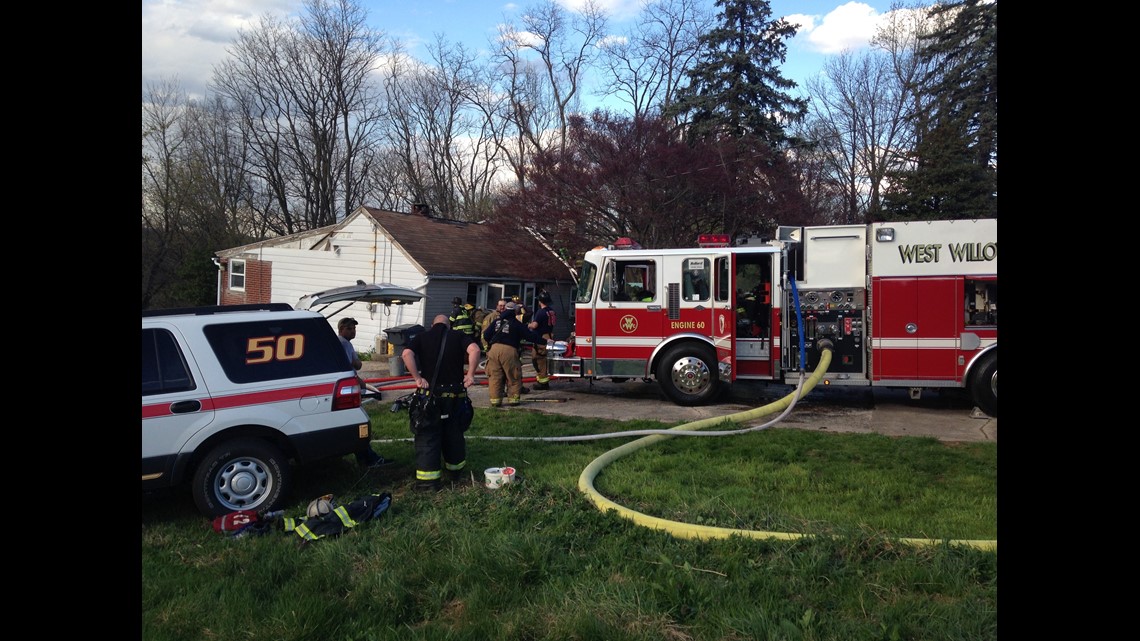 Crews battle house fire in Lancaster County