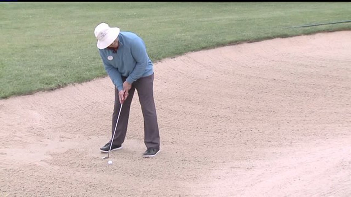 Using a Putter from the Bunker